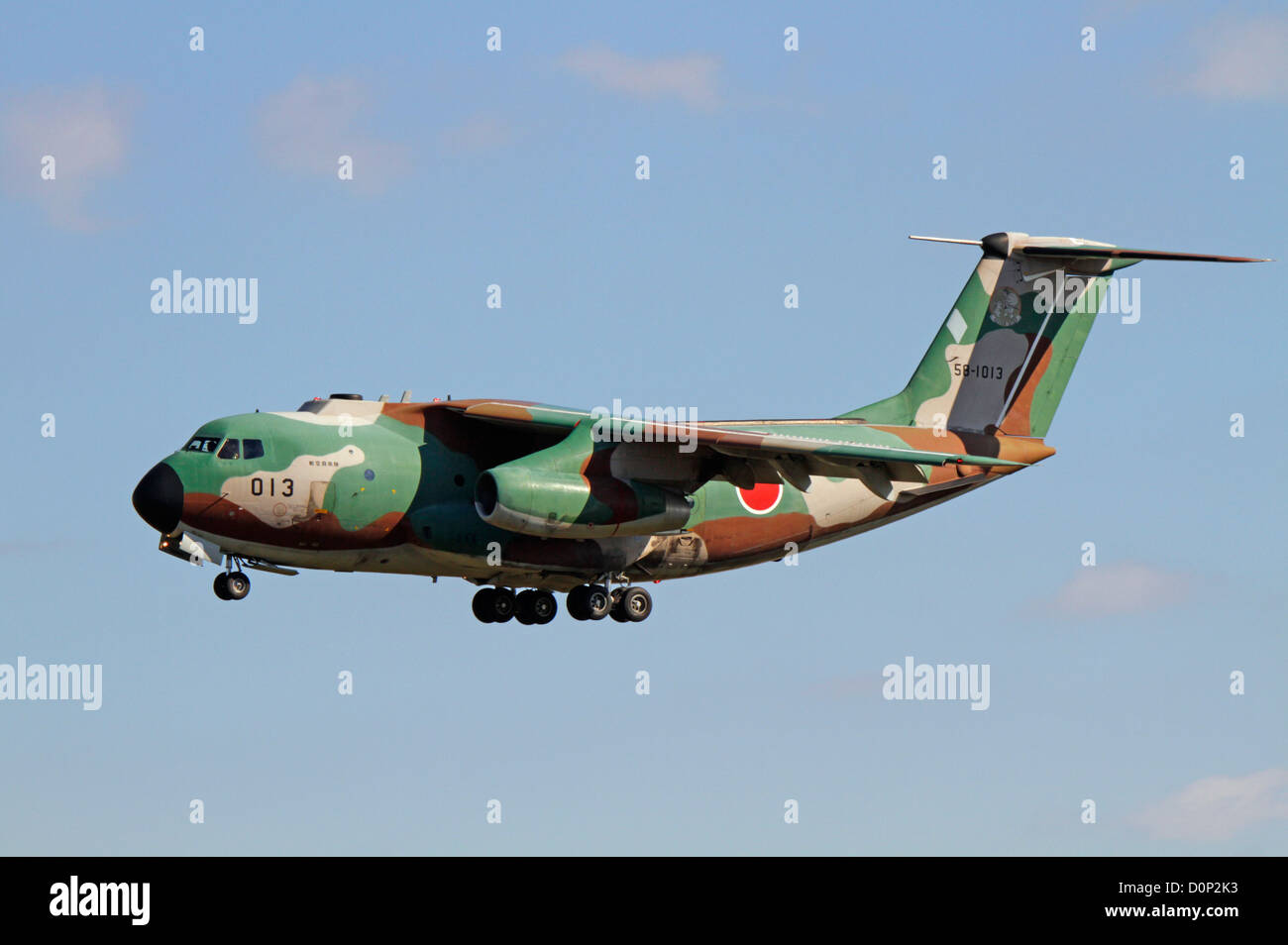 Das militärische Transportflugzeug Kawasaki c-1 von Japan Air Self-Defense Force Stockfoto