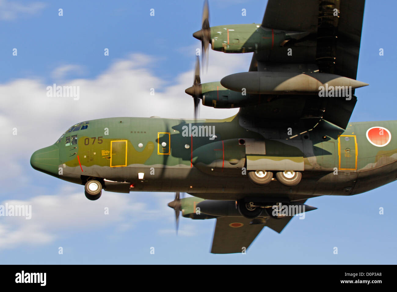Die Lockheed C - 130H Herkules der Japan Air Self-Defense Force Stockfoto