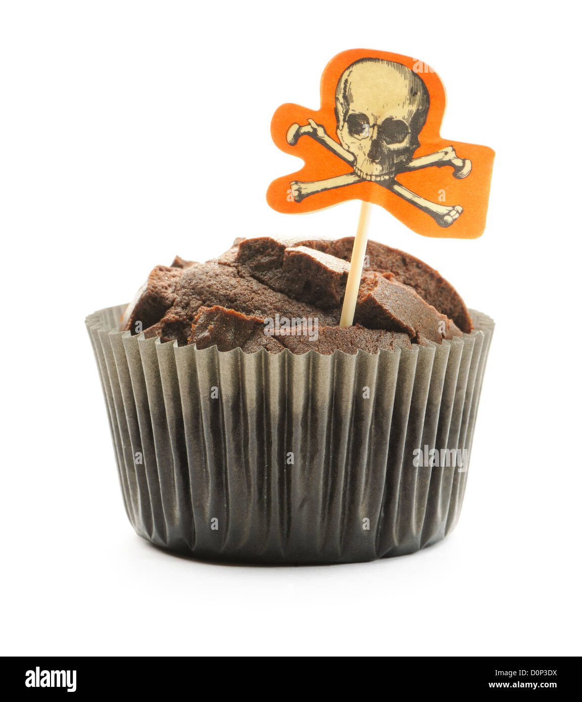 Halloween-Kuchen Stockfoto