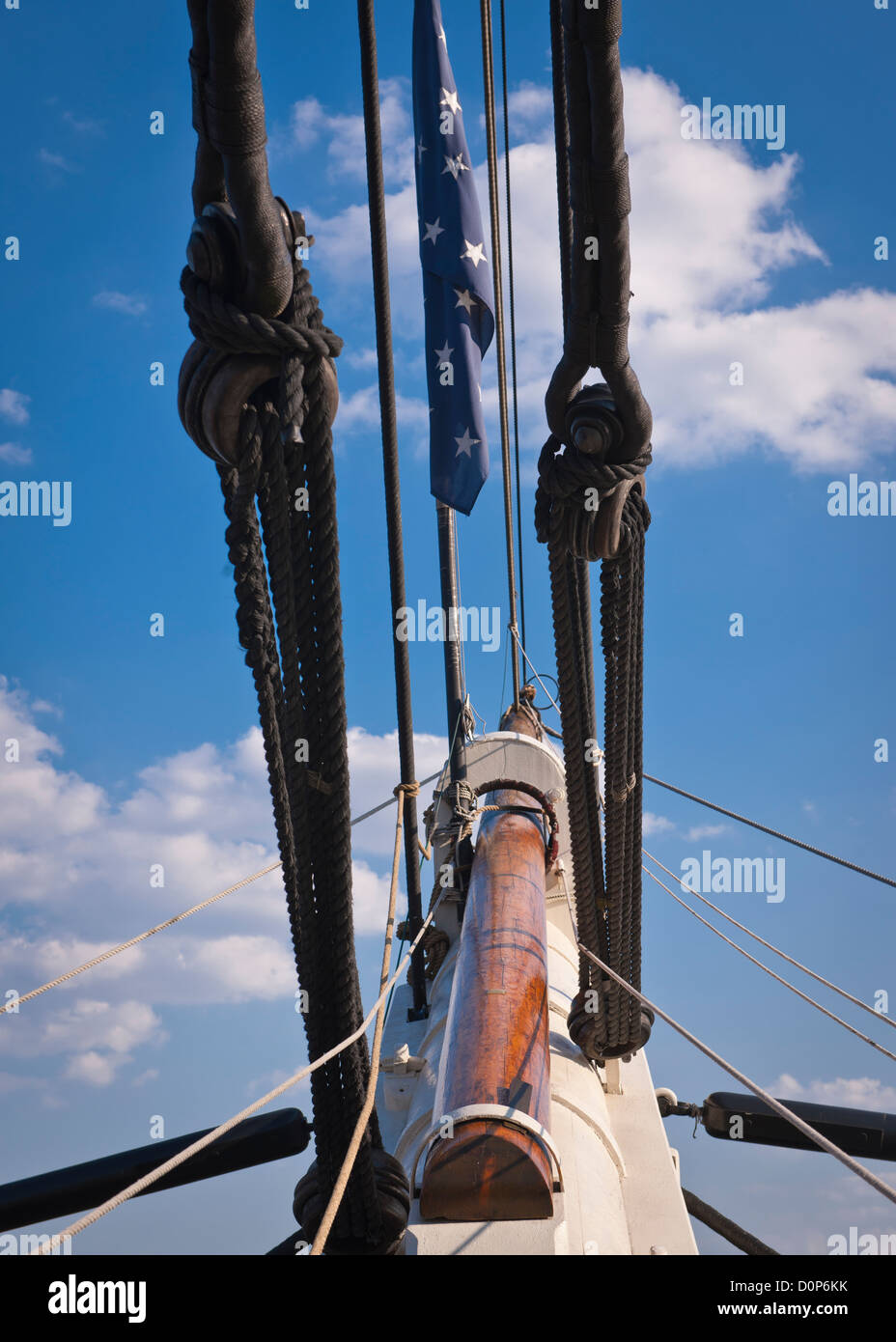 USS Constellation, Baltimore Stockfoto