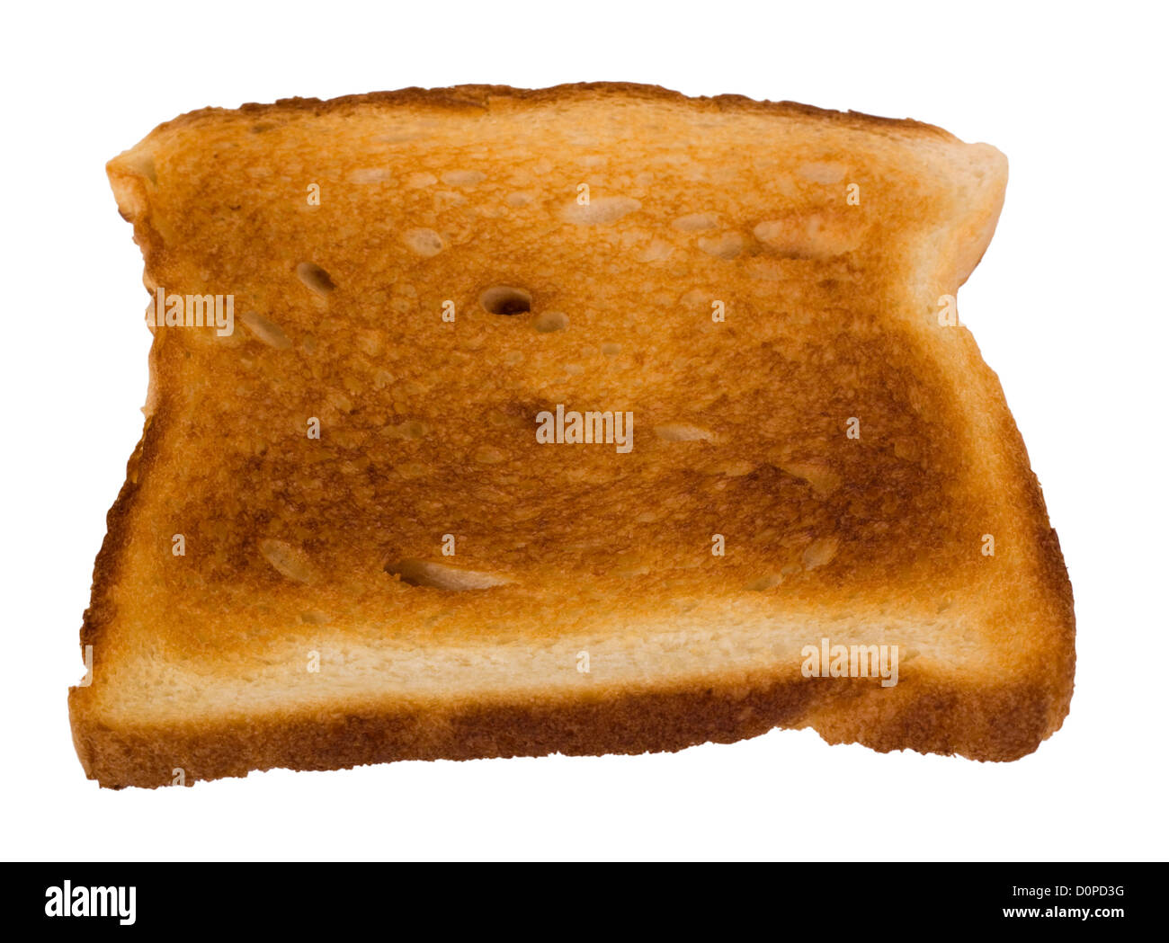 Nahaufnahme von einem toast Stockfoto