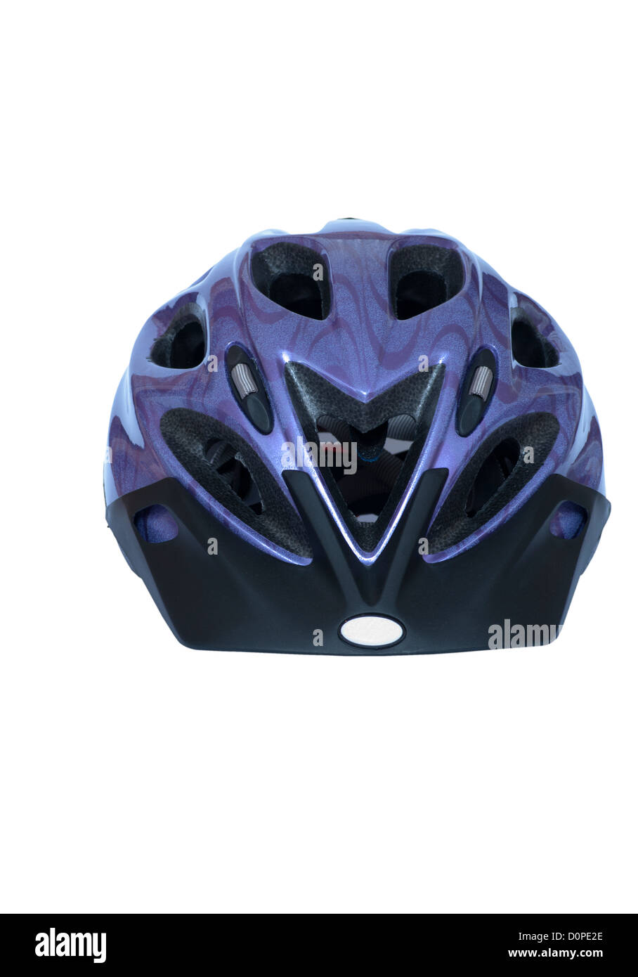 Radfahrer-Zyklus Helm Stockfoto