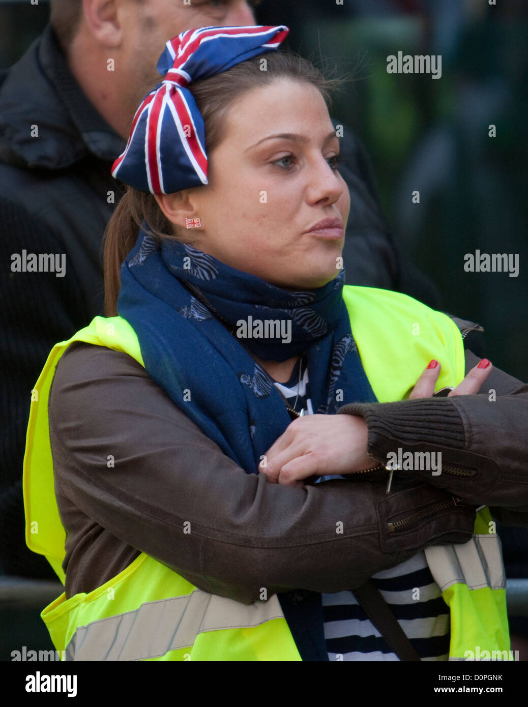 EDL (english Defense League) Rallye in westminster Stockfoto