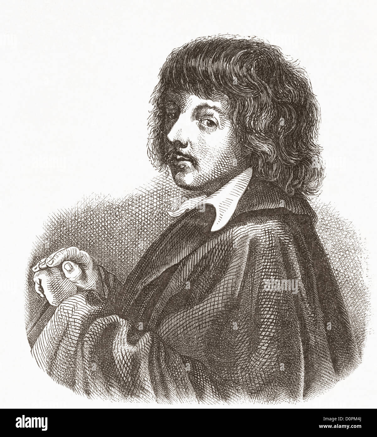 Jan Lievens, 1607 –1674. Niederländischer Maler. Stockfoto