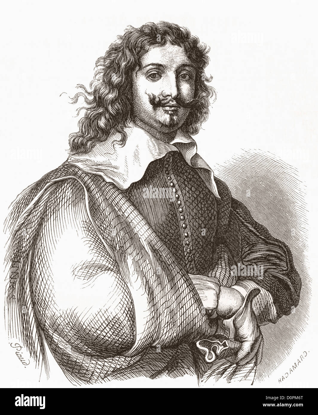 Adriaen Brouwer, 1605 –1638. Flämischer Genremaler. Stockfoto