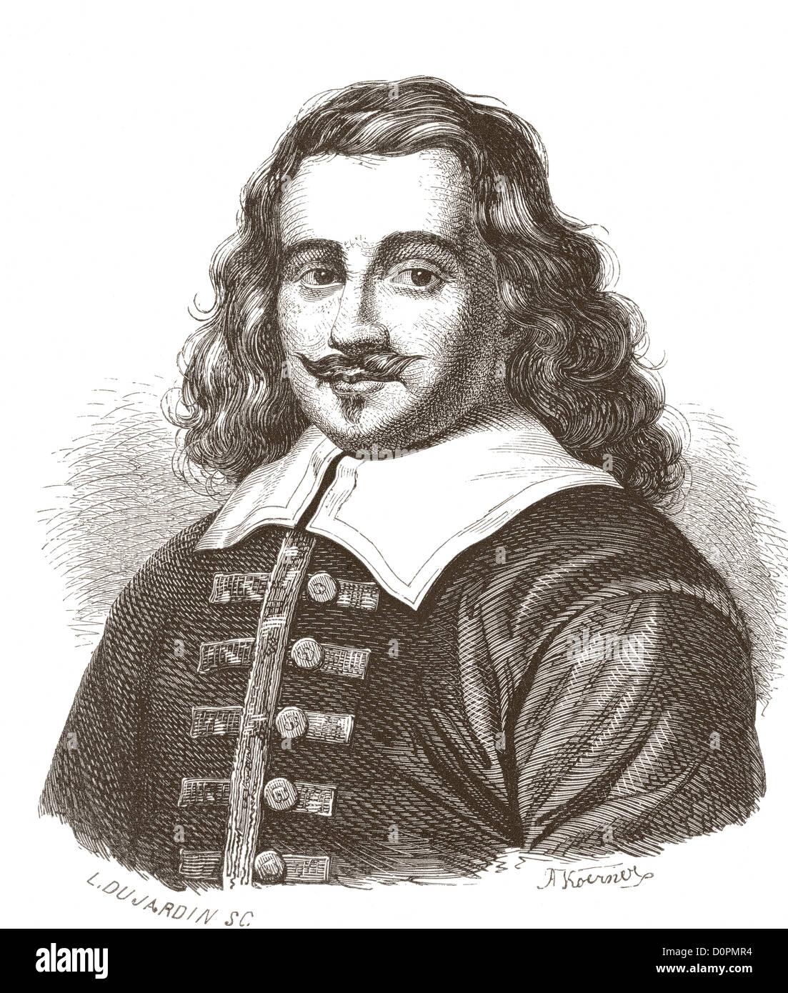 Jan Dirksz sowohl zwischen 1610 und 1618-1652. Niederländischer Maler, Zeichner und Radierer. Stockfoto