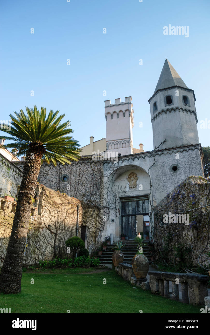 Villa Cimbrone, Ravello, Amalfi-Küste / Costiera Amalfitana, Provinz Salerno, Kampanien, Italien, Europa Stockfoto