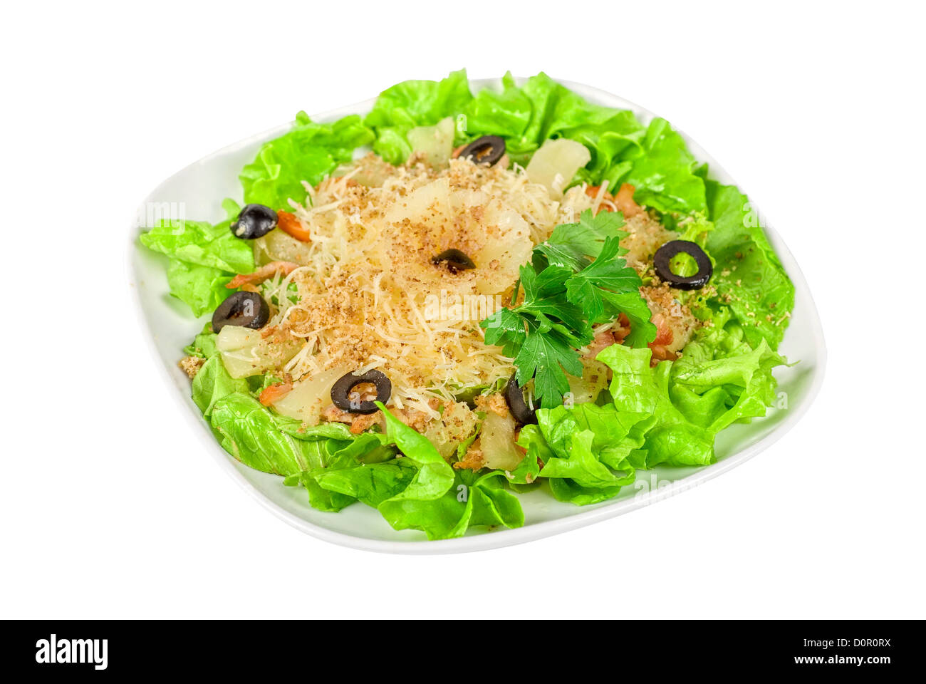 Griechenland-Salat Stockfoto