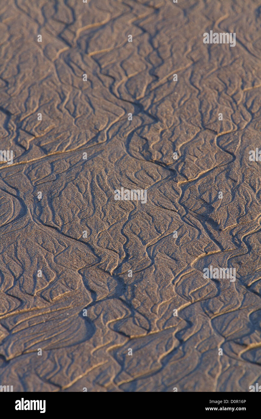Sand-Muster, Lake-Clark-Nationalpark, Alaska. Stockfoto