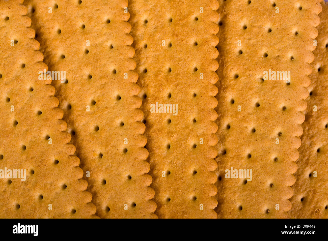 frisch gebackenes Weizen Kekse Stockfoto