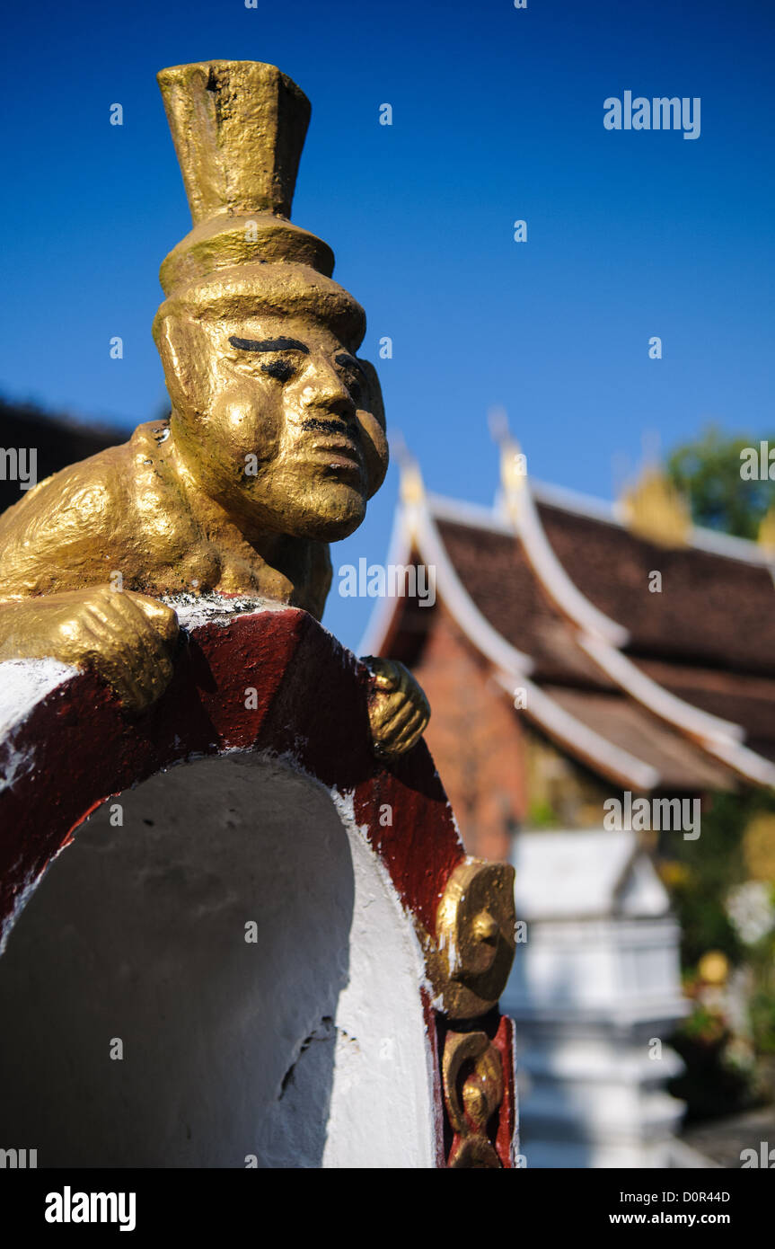 LUANG PRABANG, Laos Wat Xieng Thong (Tempel der Goldenen Stadt), ein