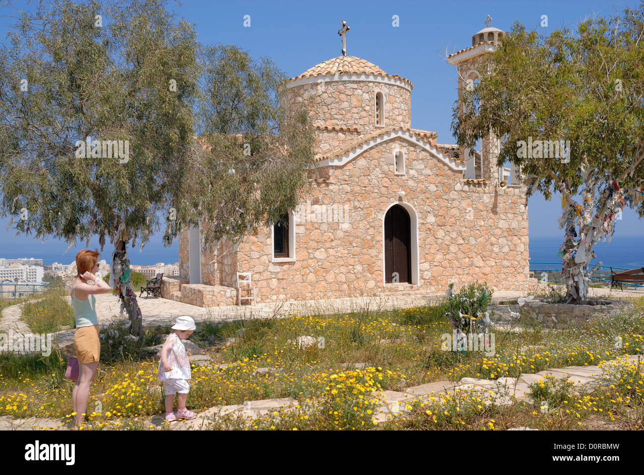 Alte orthodoxe Kirche Stockfoto