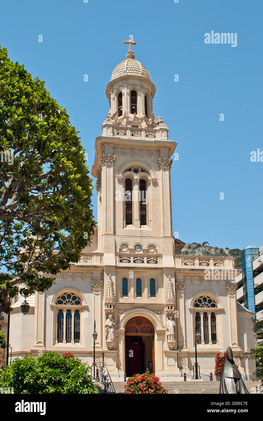 Kirche Saint-Charles in Monaco Stockfoto