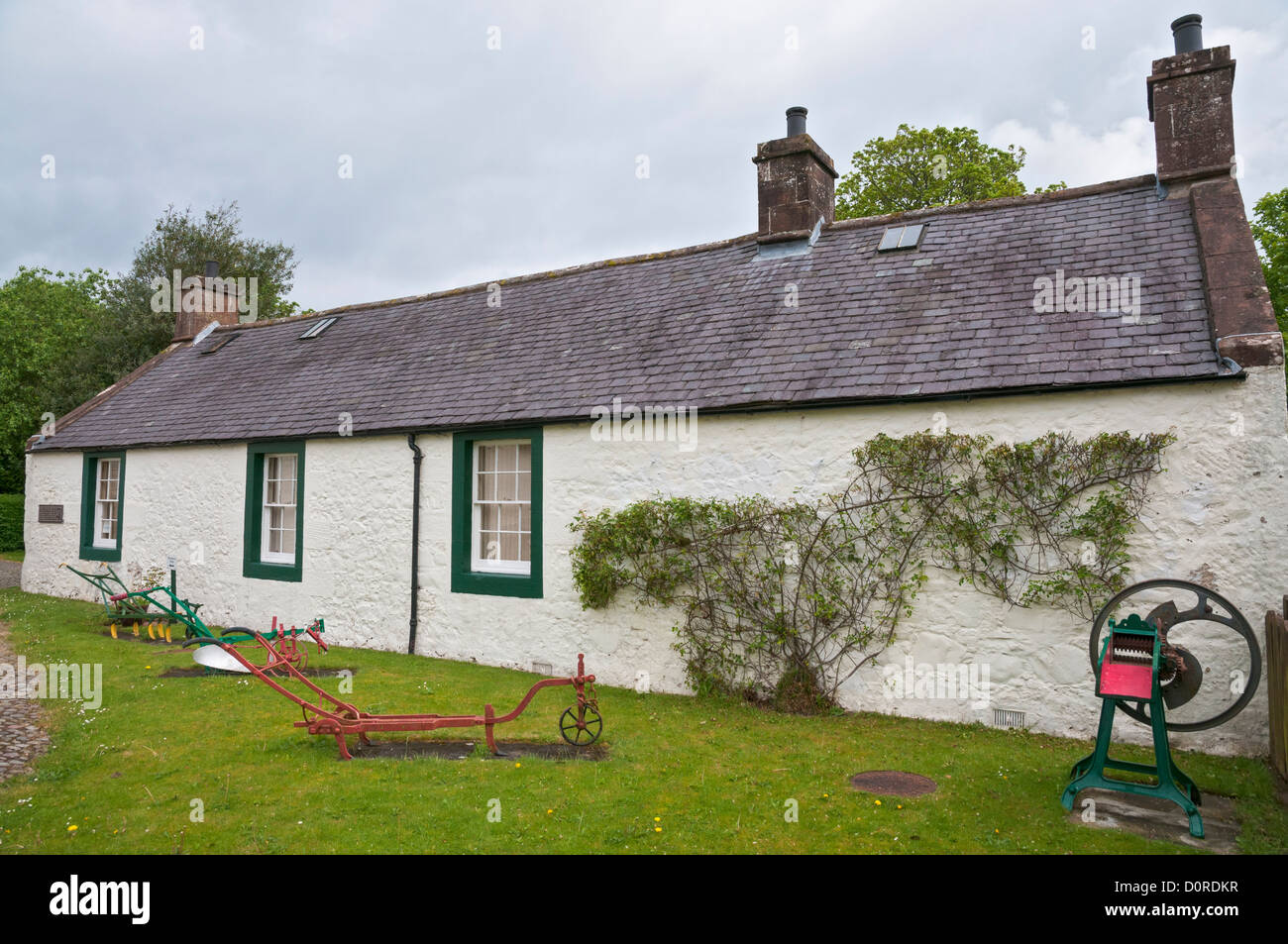 Schottland, Dumfries Nähe, Schottland, Heimat des Dichters Robert Burns 1788-1791, Ort wo er Tam o' shanter schrieb Stockfoto