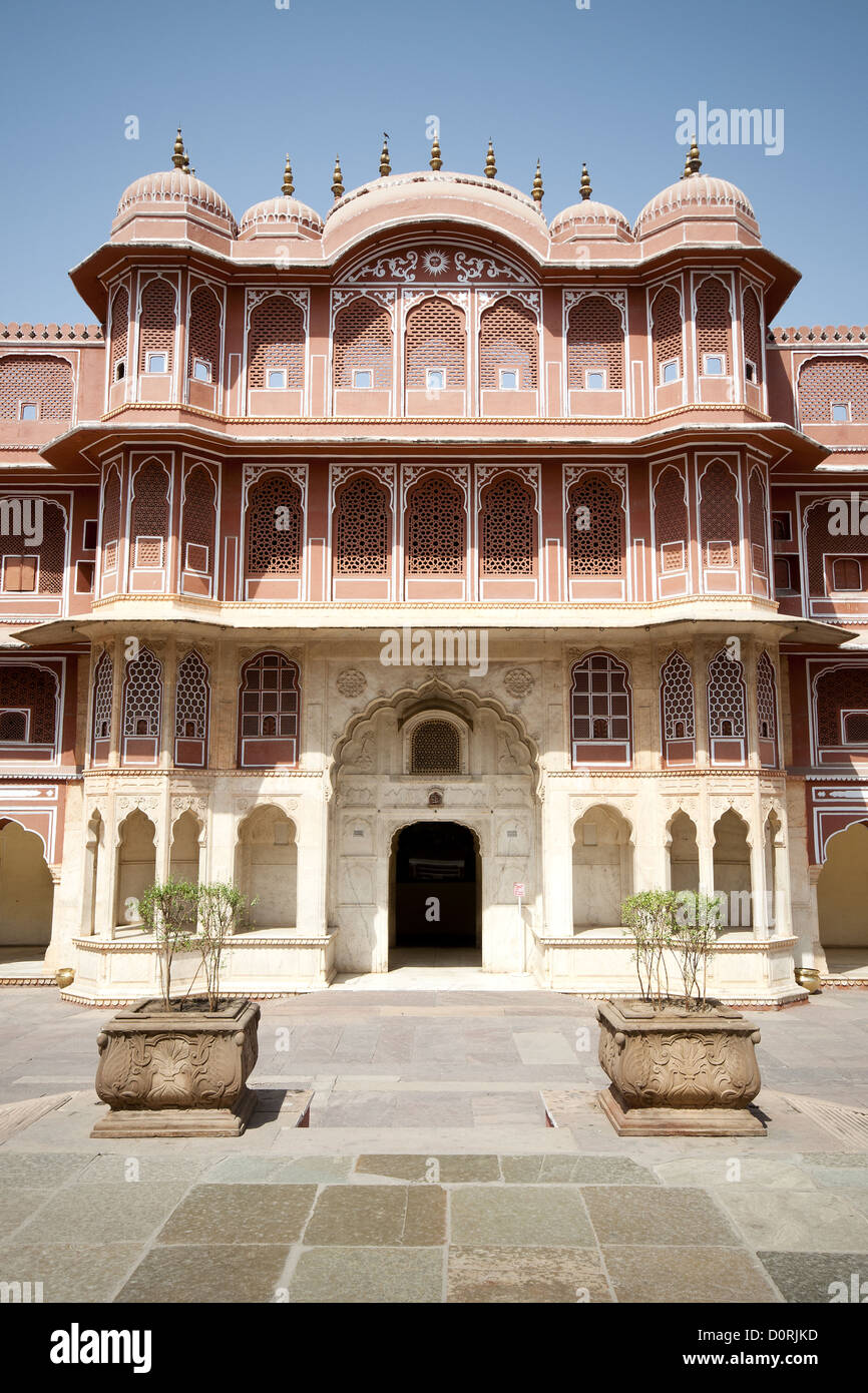 Chandra Mahal - Cipty Planase in Jaipur Stockfoto