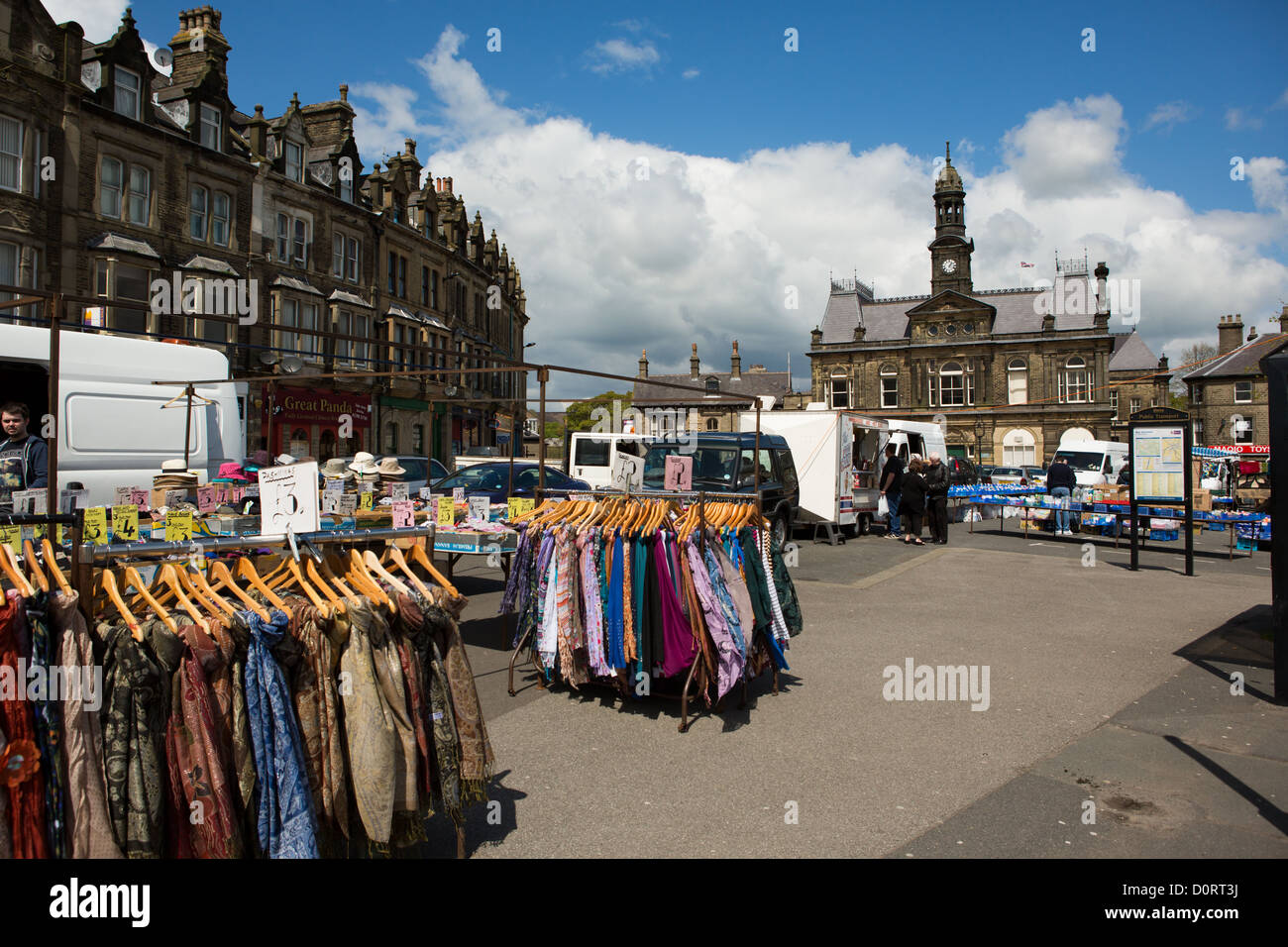 Buxton Rathaus, Peak District, Derbyshire, UK Stockfoto