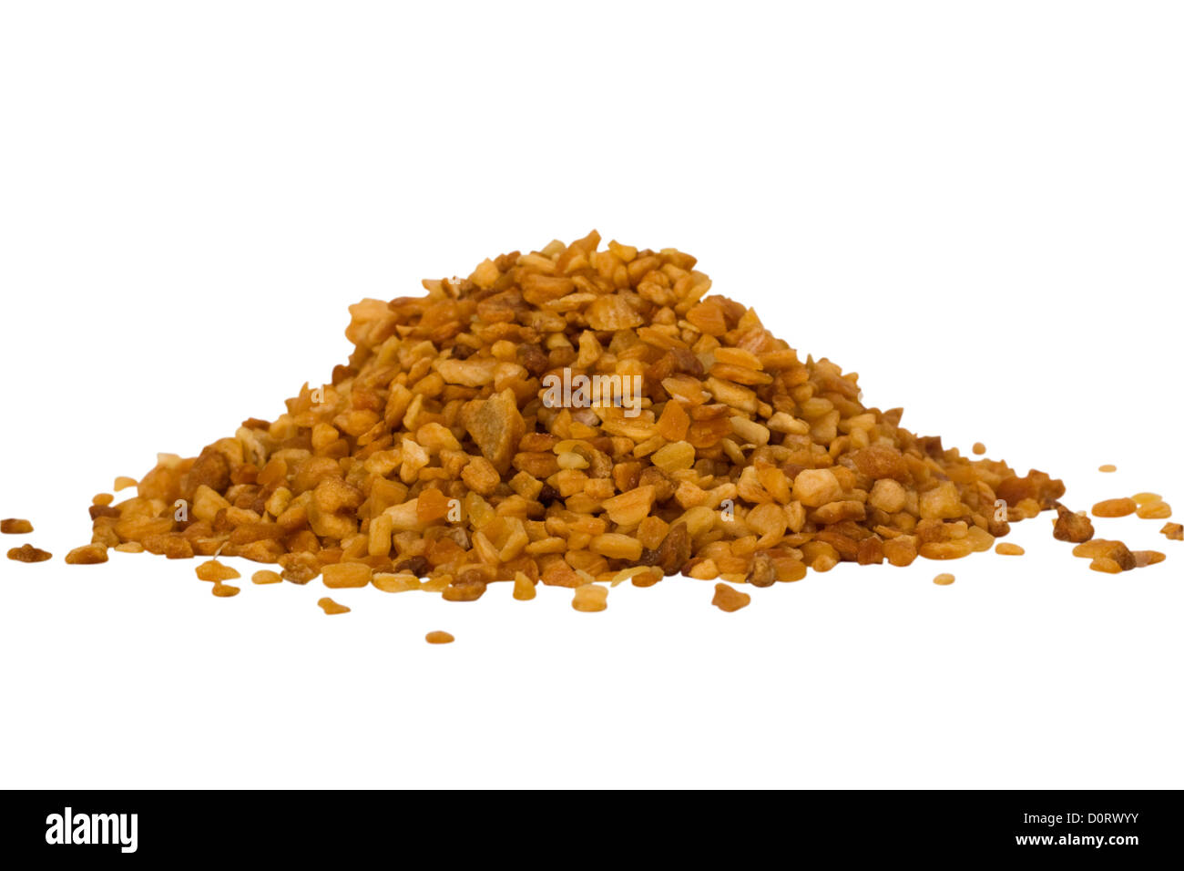 Nahaufnahme des Haufens von Haferflocken Stockfoto