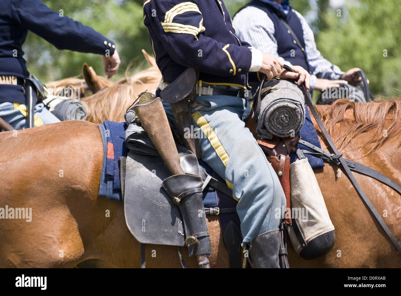 US-Kavallerie Stockfoto