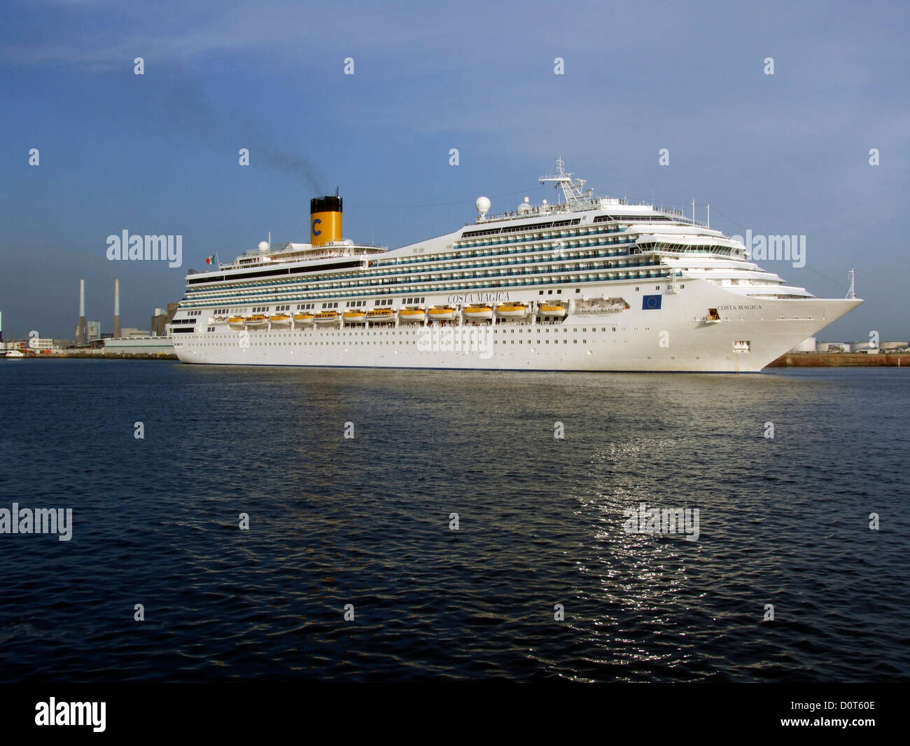Costa Magica, Cruise Ship, Le Havre, Frankreich, Schiff, Reisen, Urlaub Stockfoto