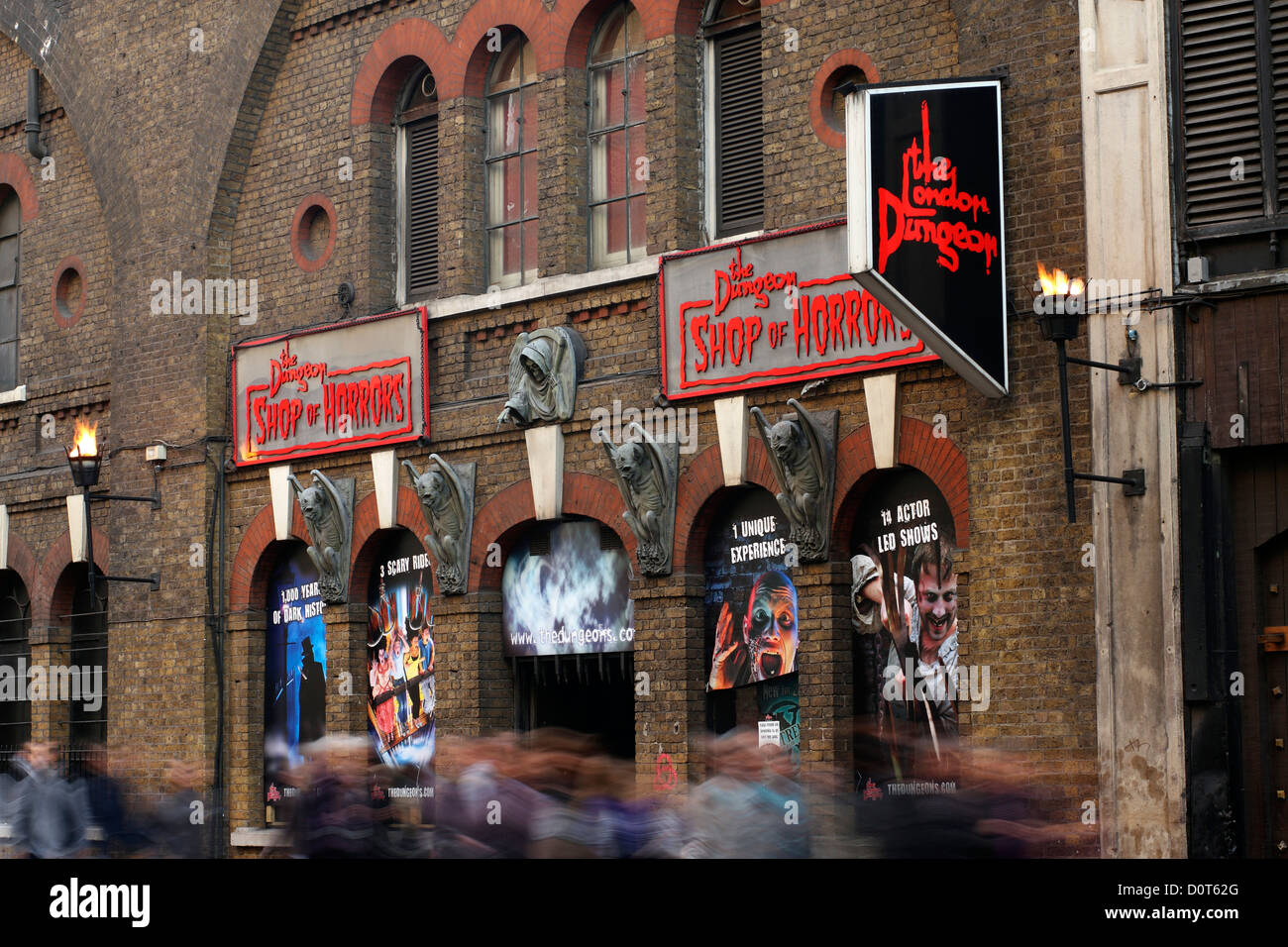 London Dungeon, London, England, Europa, Attraktion Stockfotografie Alamy