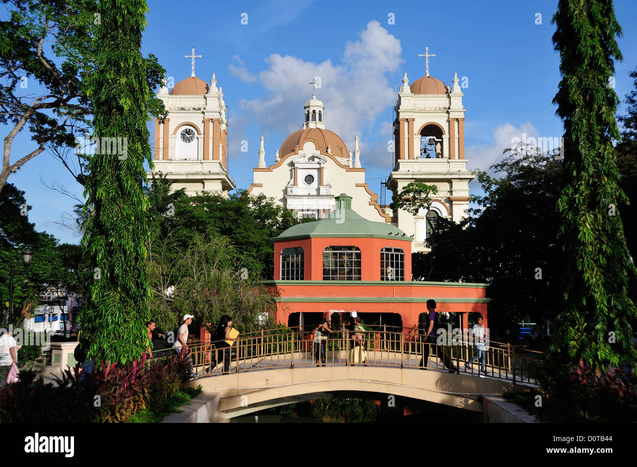 San Pedro Sula, Parque Central, Kathedrale, Kirche, Zentral Amerika, Honduras, Stockfoto