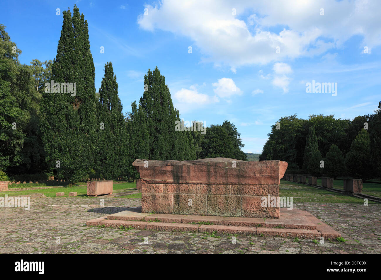 Deutschland, Heidelberg, Neckar, Rhein-Neckar-Raum, Nature reserve, Neckartal-Odenwald, Wald der Oden, Bergstraße, Odenwald, für Stockfoto