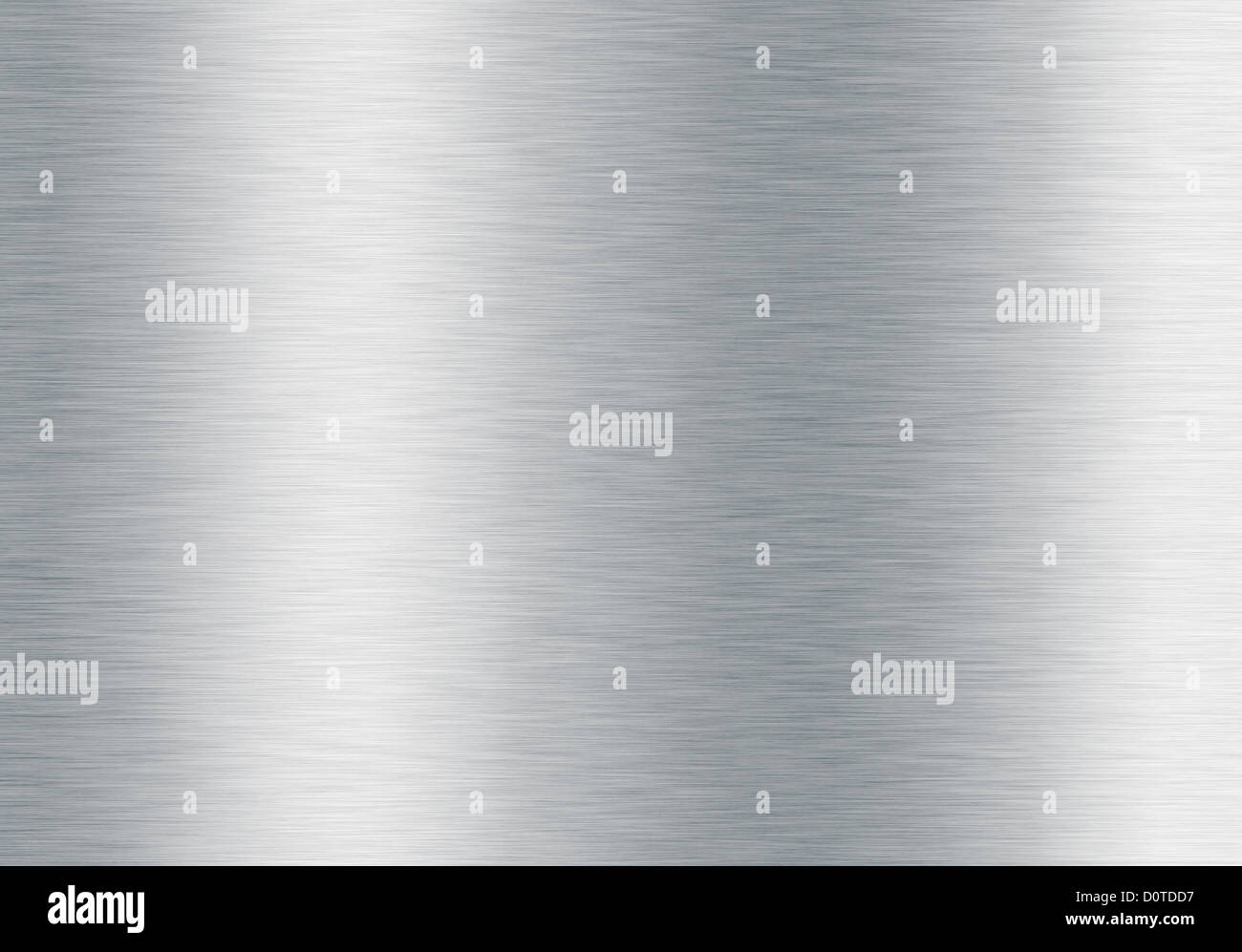 gebürstet silbernen metallic Hintergrund Stockfoto