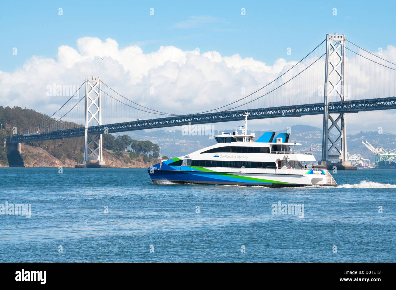 San Francisco Bucht Fähre Stockfoto