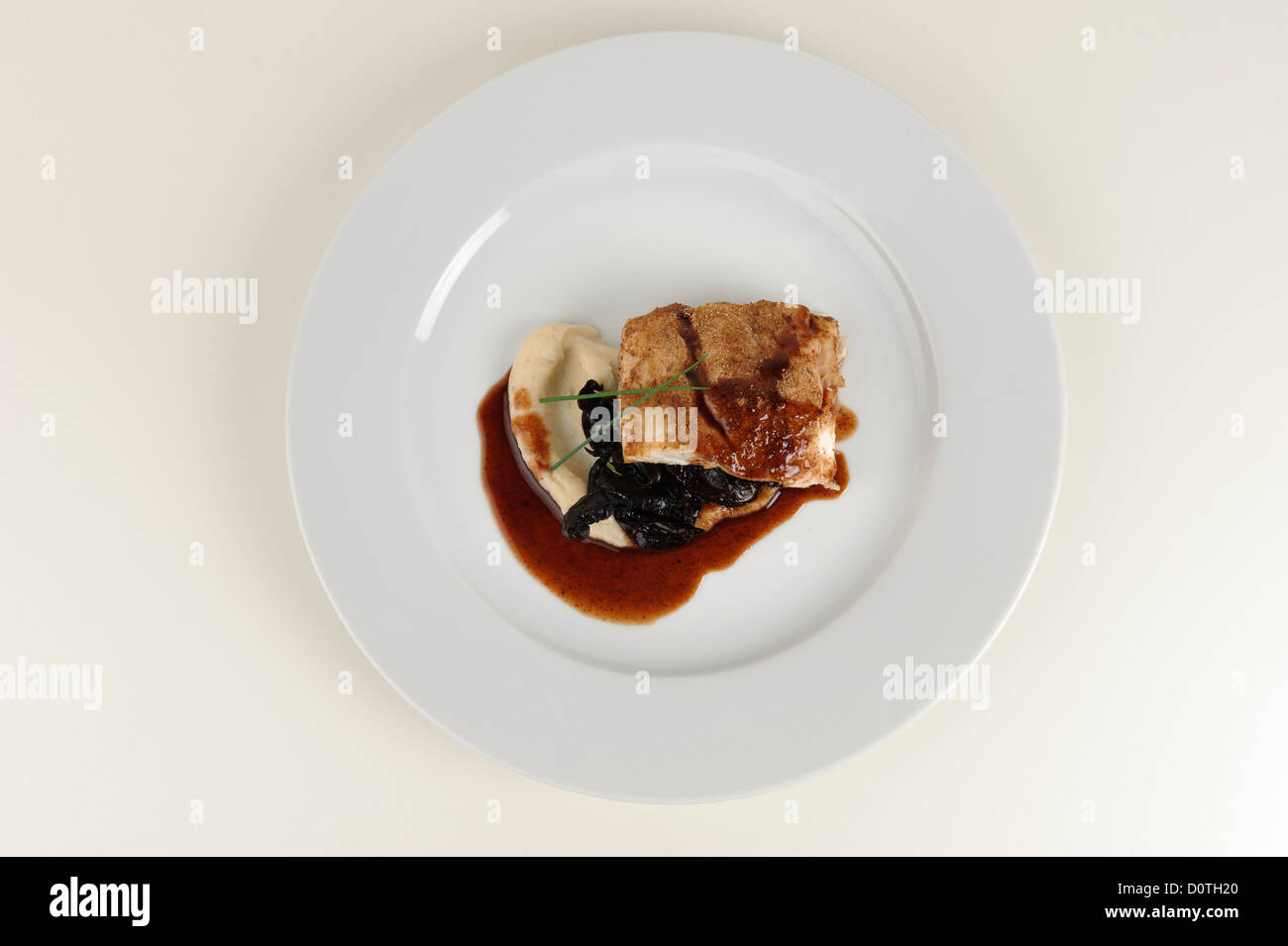 Gourmet-Essen Stockfoto