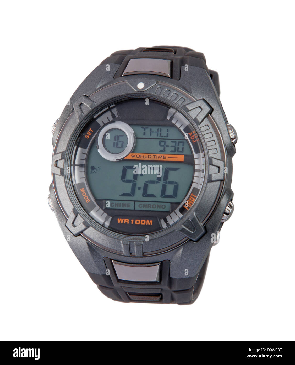 Smart Sport Armbanduhr für Männer Stockfoto