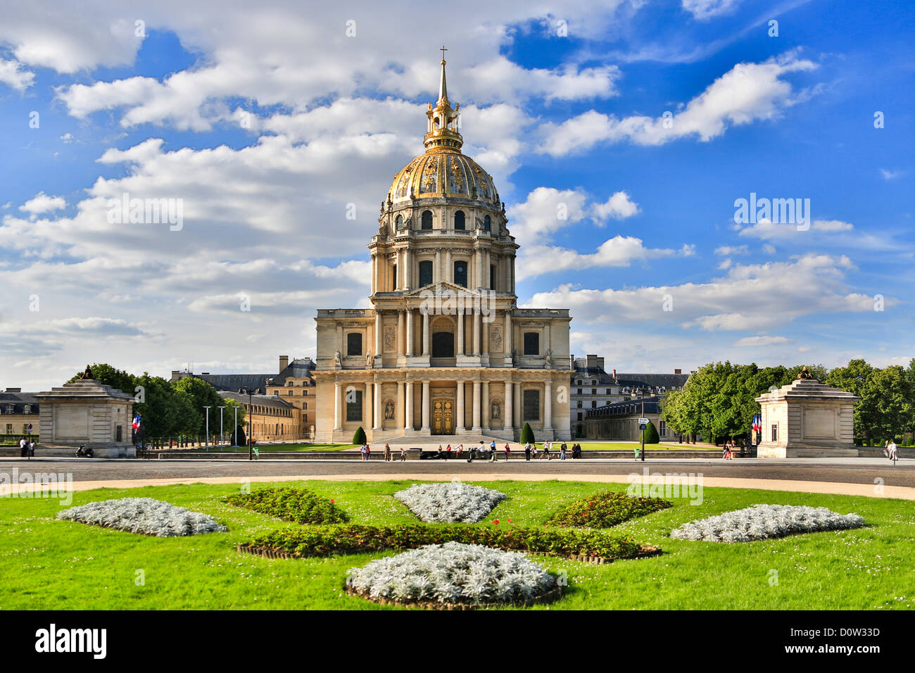 Frankreich Europa Reisen Paris Stadt Les Invalides Napoleons Grab Architektur Gebäude Kuppel Geschichte Invalides Denkmal Stockfoto