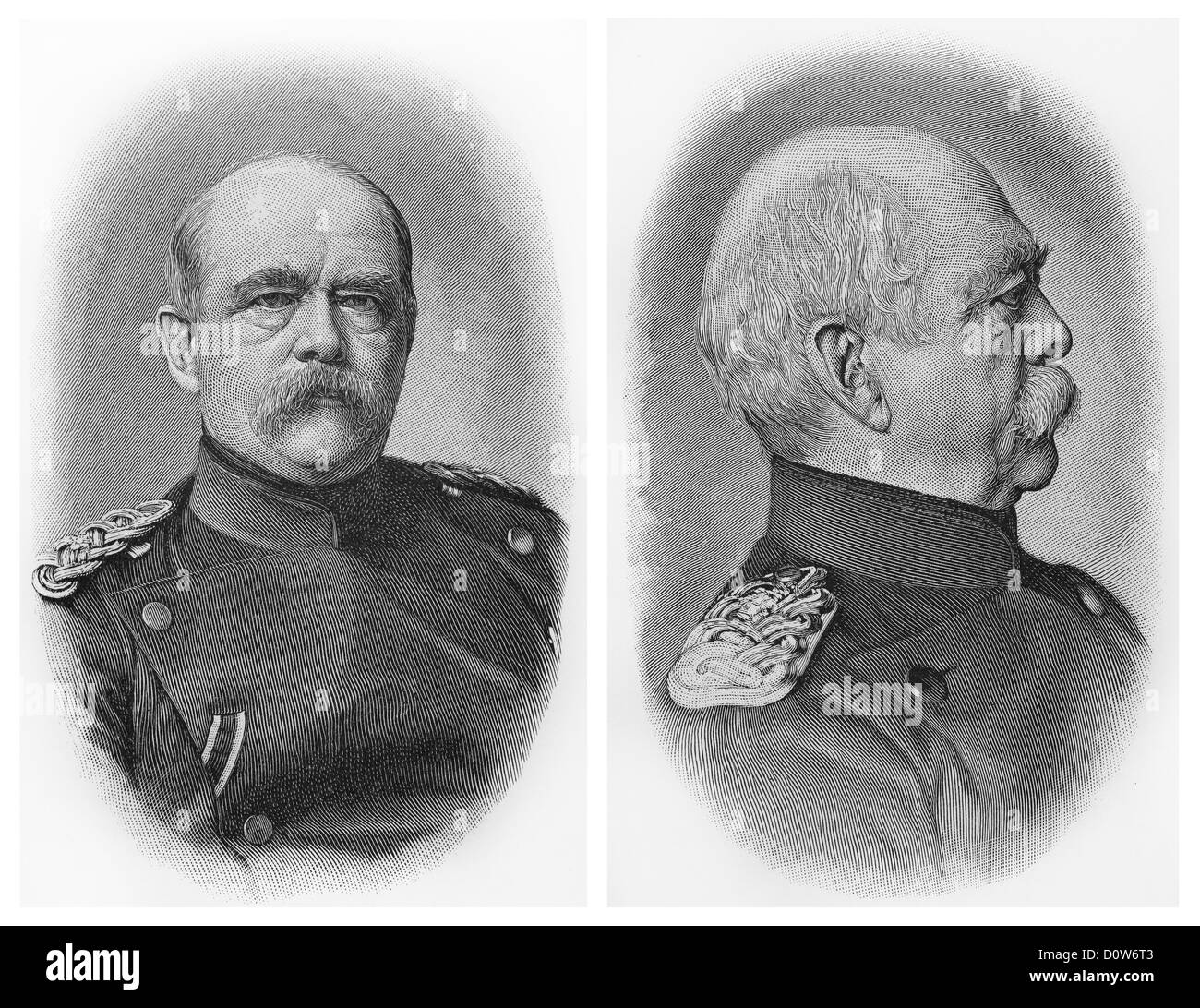 Otto von Bismarck Stockfoto