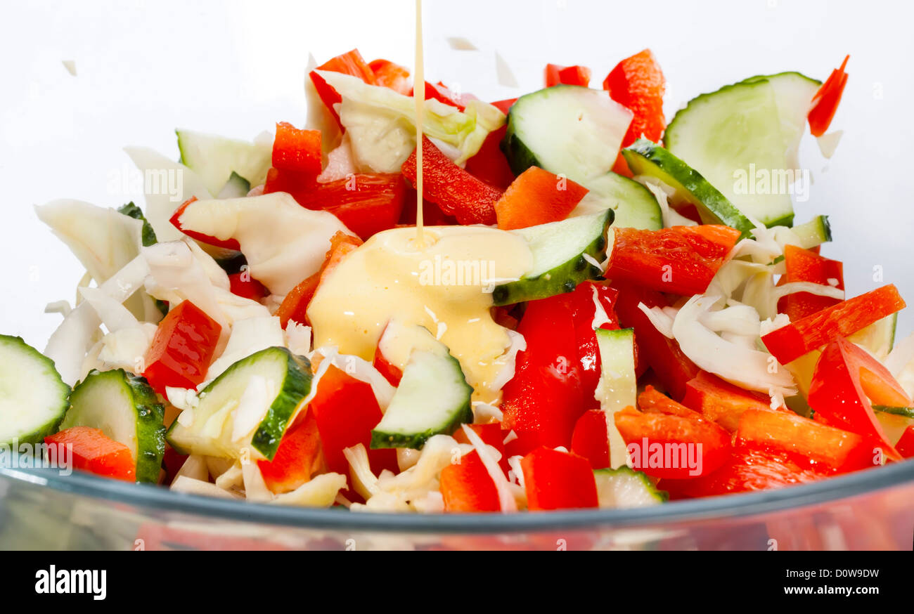 Mayonnaise salat -Fotos und -Bildmaterial in hoher Auflösung – Alamy