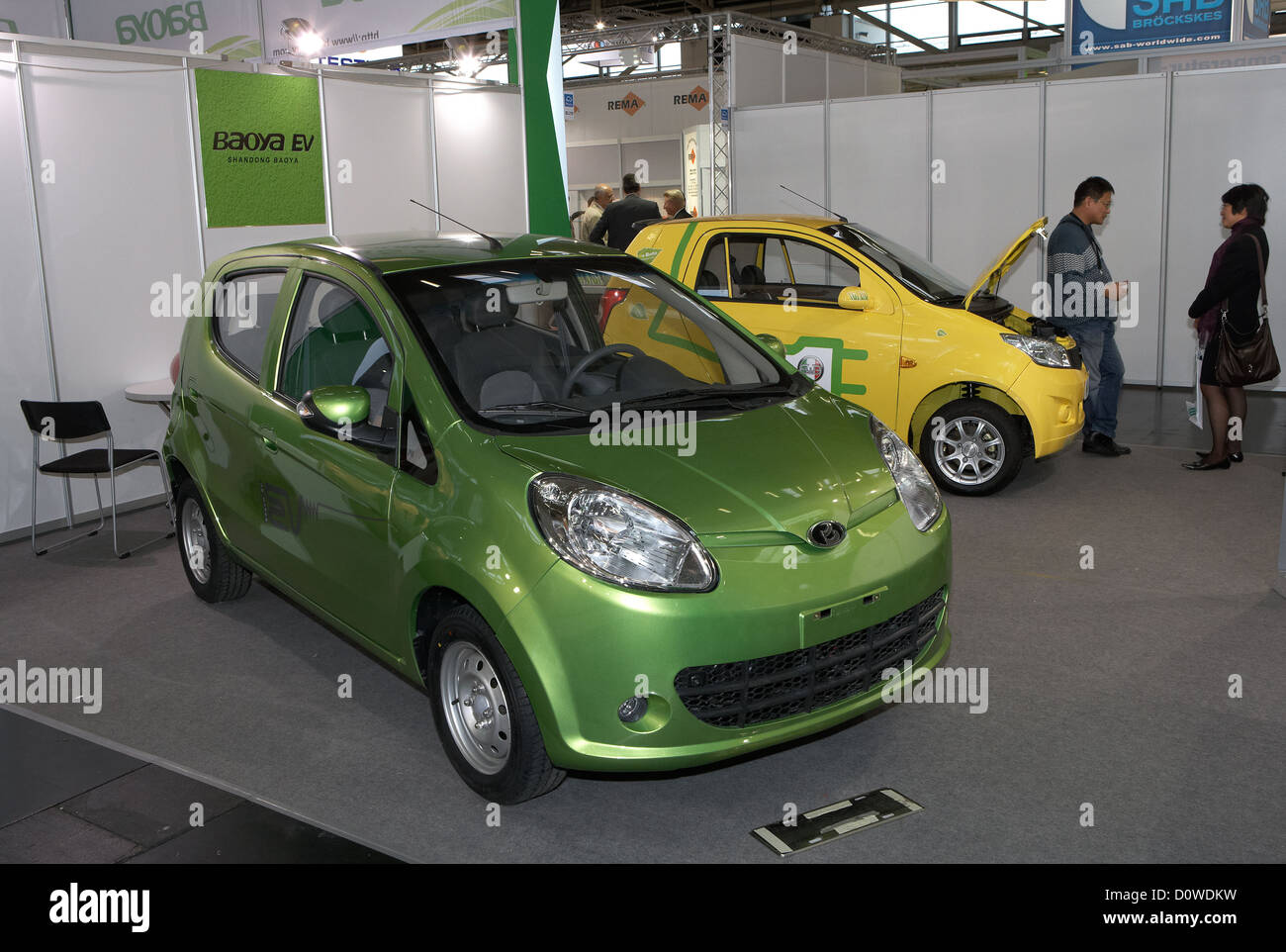 ECarTec München - internationale Fachmesse für Elektromobilitaet Stockfoto