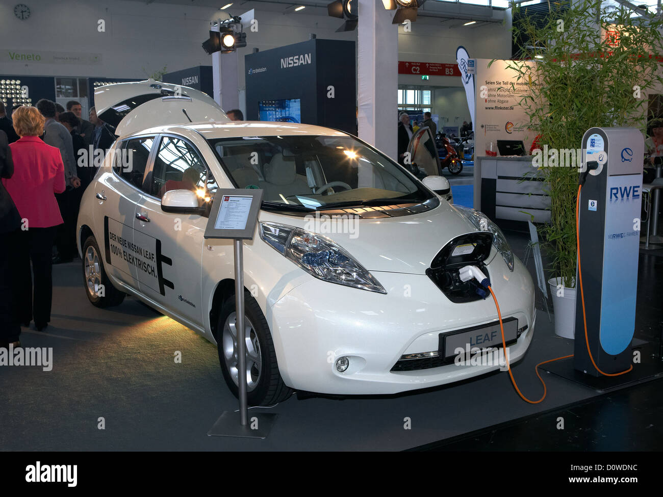 ECarTec München - internationale Fachmesse für Elektromobilitaet Stockfoto