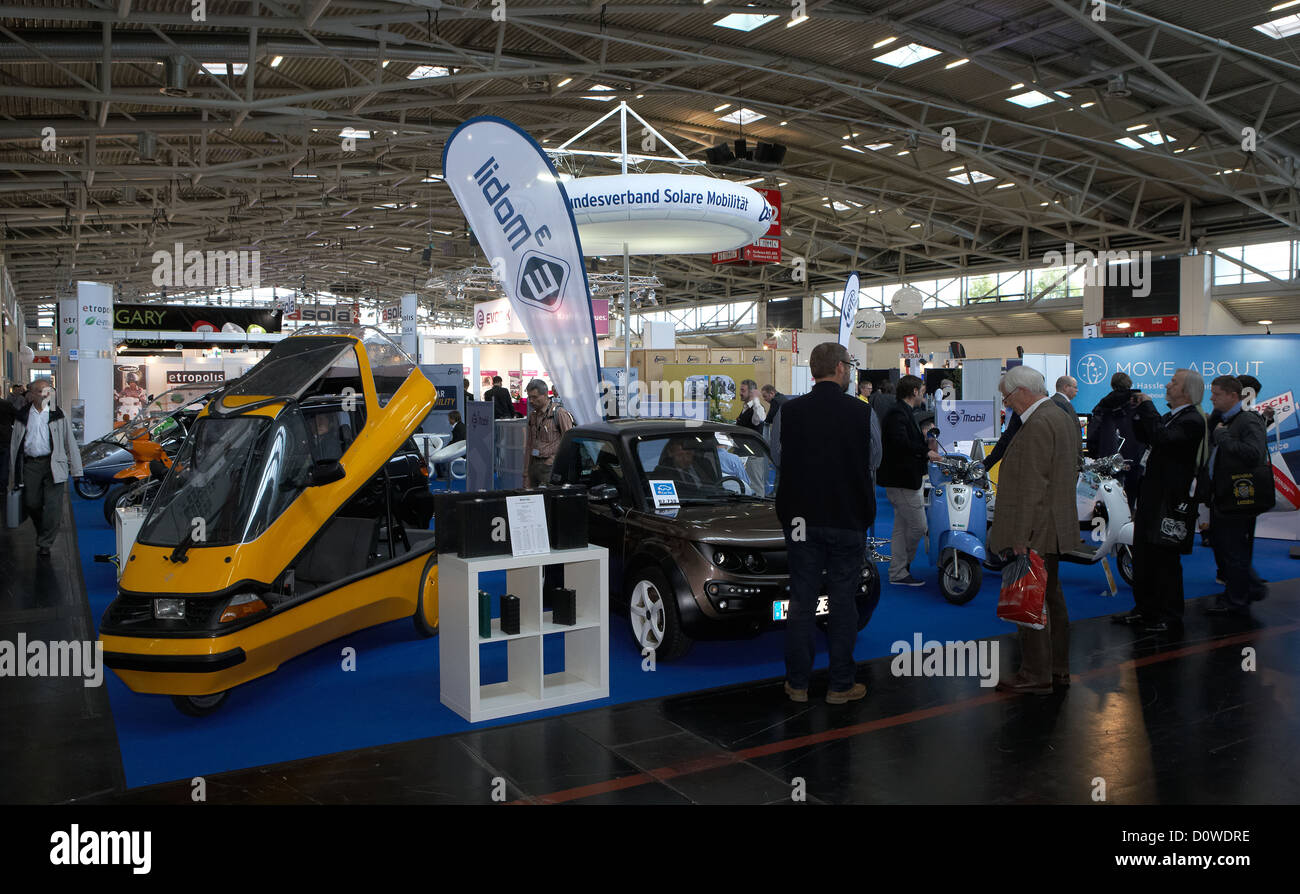 ECarTec München - internationale Fachmesse für Elektromobilitaet Stockfoto