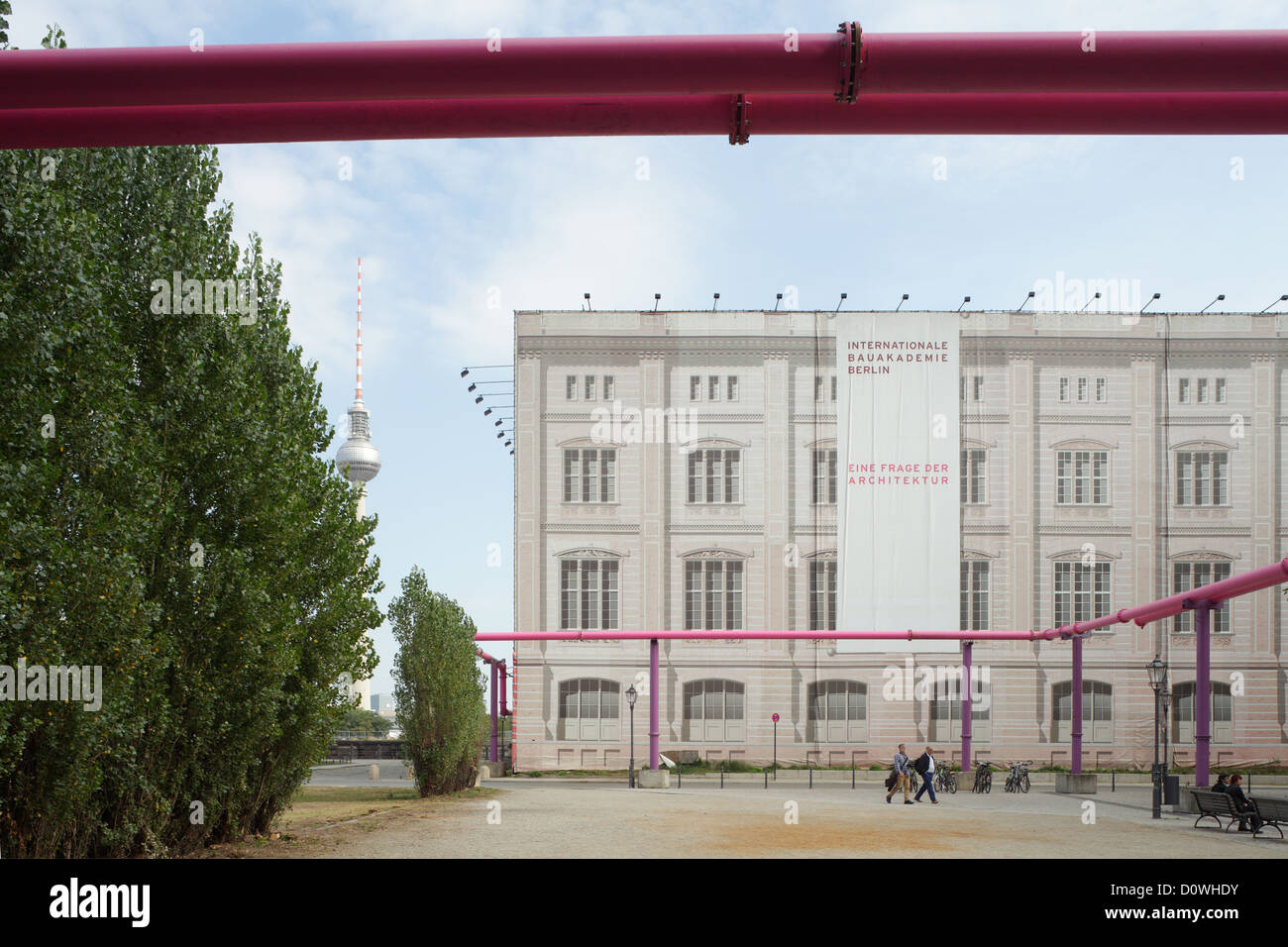 Berlin, Deutschland, plant, der School of Architecture am Schinkelplatz neu Stockfoto