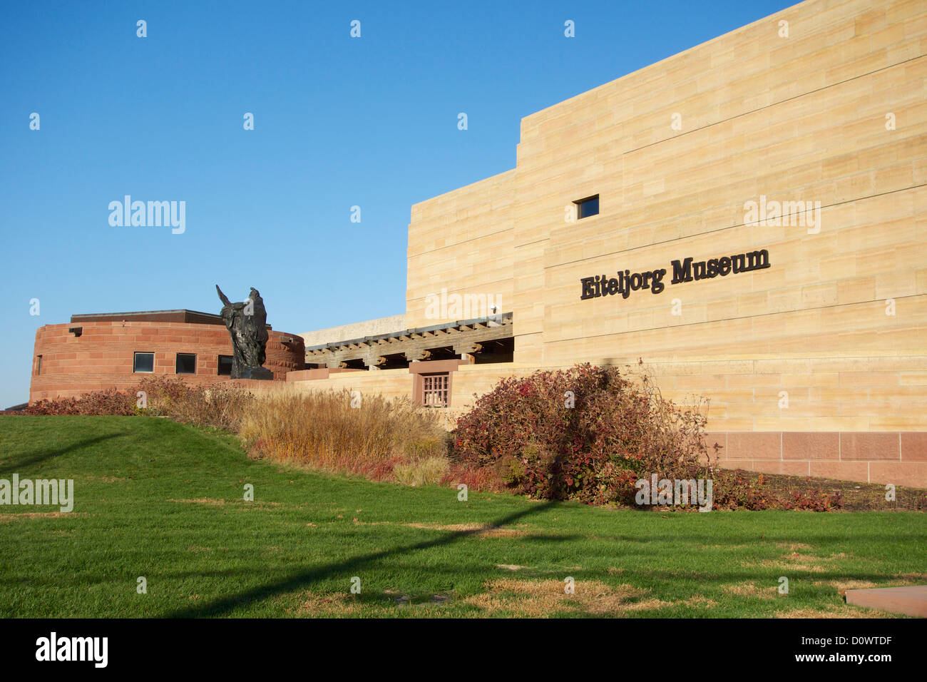 Eiteljorg Museum der amerikanischen Indianer und westlicher Kunst. Indianapolis, Indiana. Stockfoto