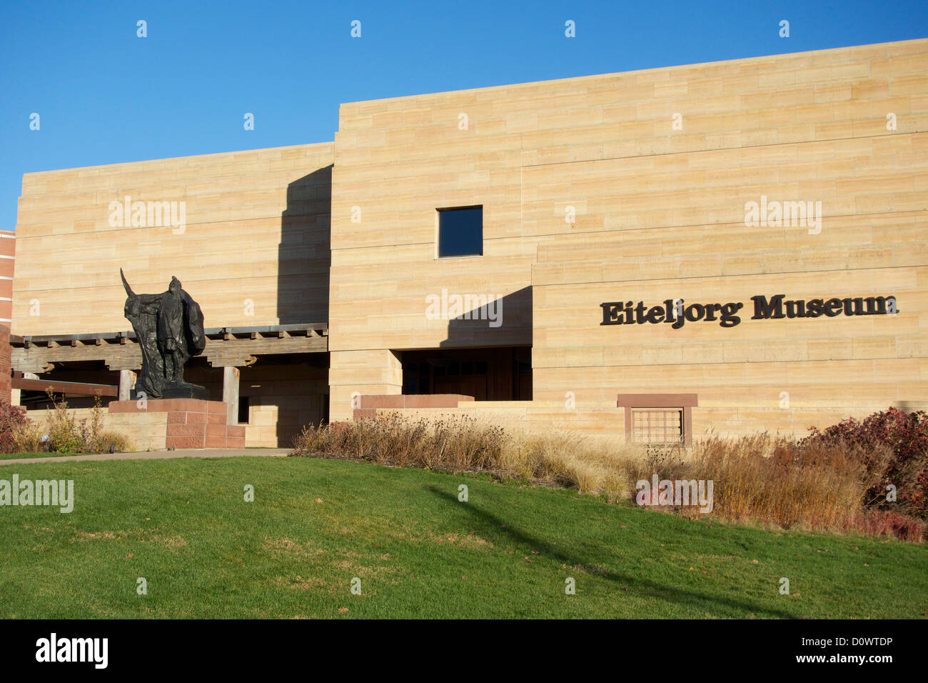 Eiteljorg Museum der amerikanischen Indianer und westlicher Kunst. Indianapolis, Indiana. Stockfoto