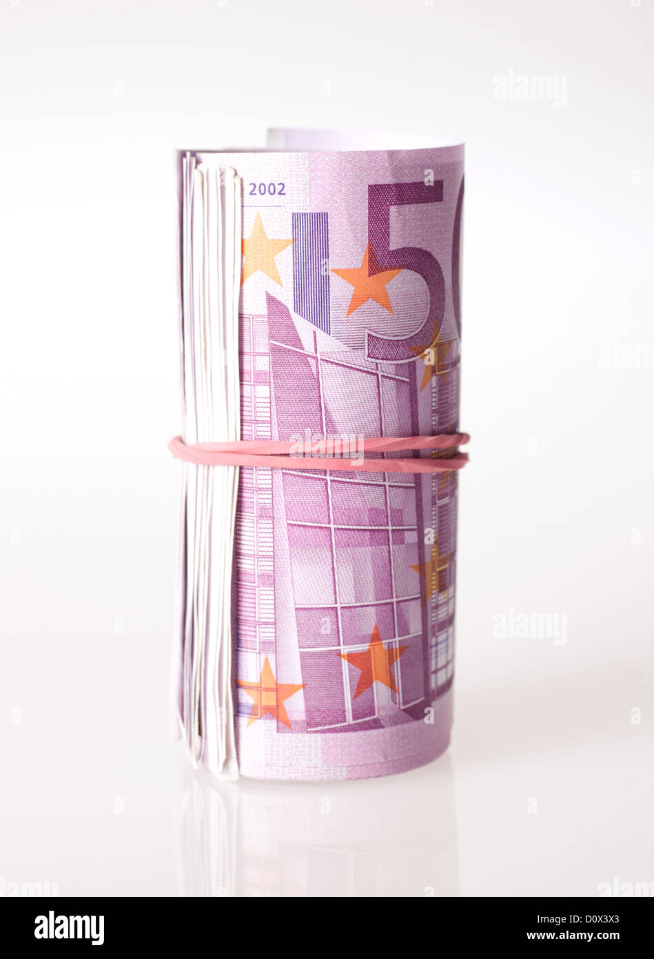 Berlin Deutschland Ein Bundel 500 Euro Banknoten Stockfotografie Alamy