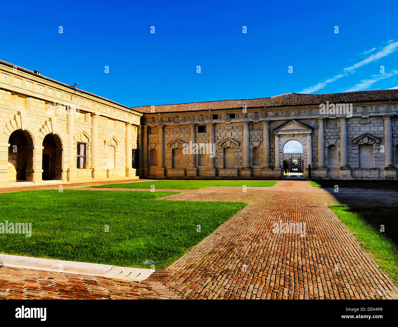 Palazzo Te, Mantua, Lombardei, Italien Stockfoto
