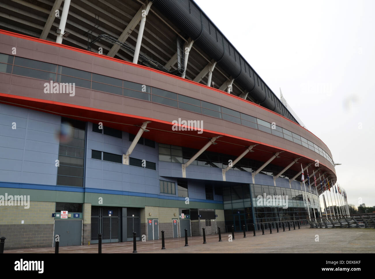 Millenium Stadium, Cardiff Anzahl 3275 Stockfoto