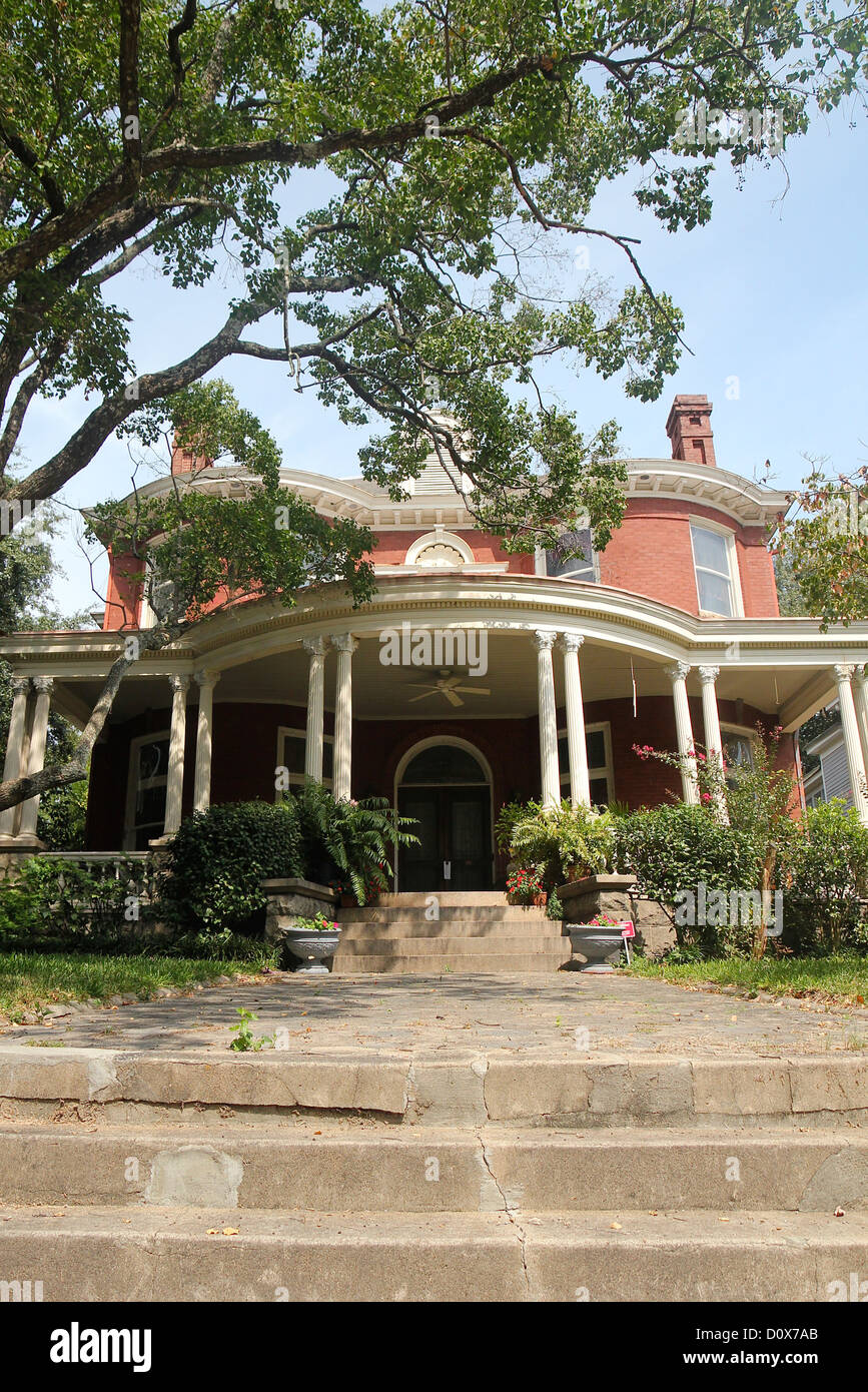Ein Haus in Macon, Georgia Stockfoto Ein Haus in Macon, Georgia Stockfoto