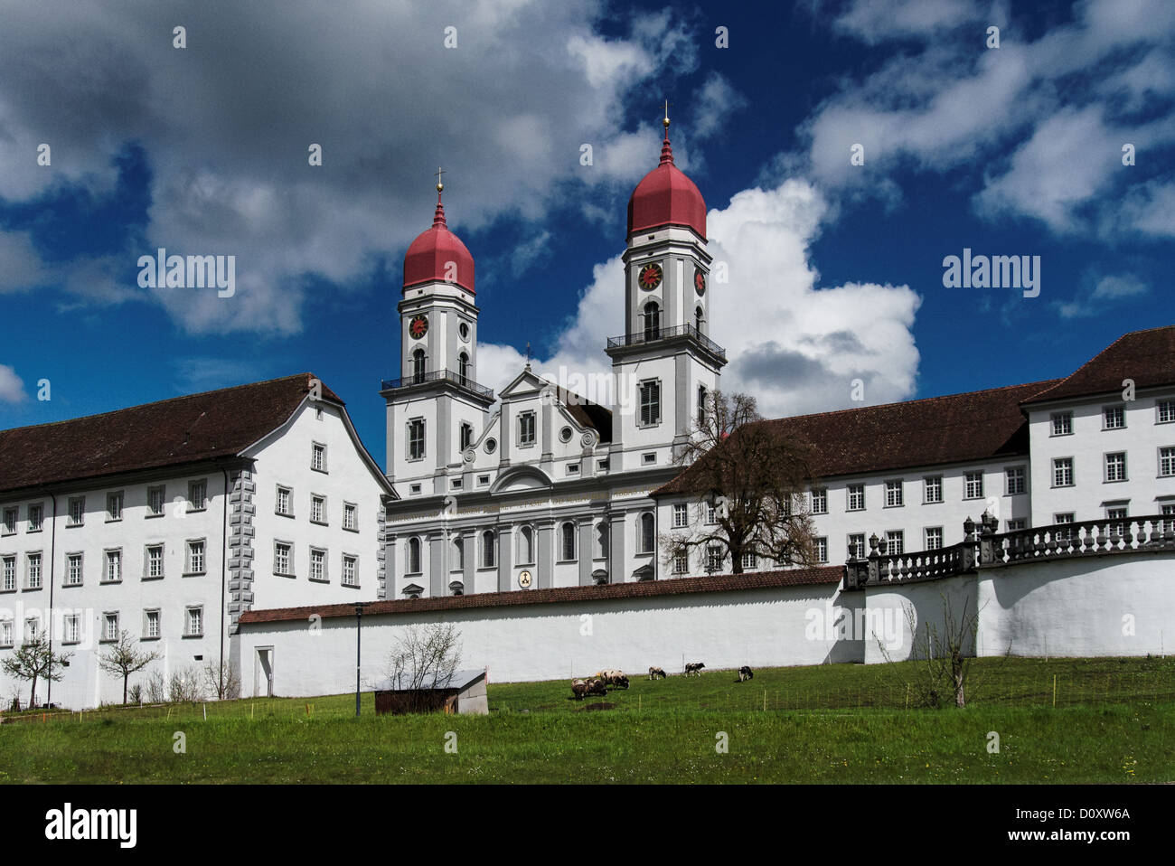 Christentum, Kanton, Luzern, katholisch, Kirche, Kloster, Religion, Schweiz, Europa, Sankt Urban, Vita Communis Stockfoto