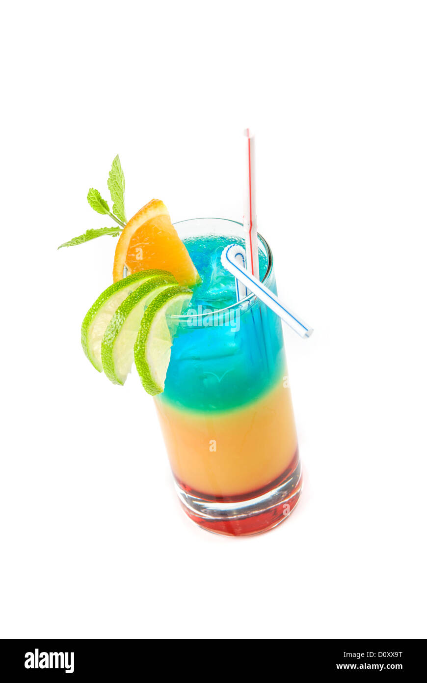 Alkoholische cocktails Stockfoto