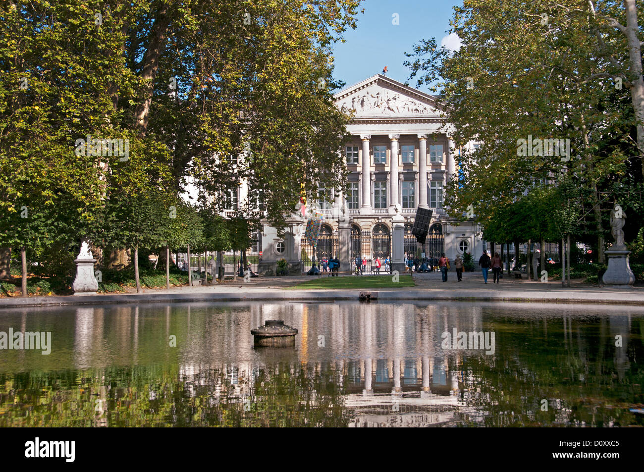 Palais De La Nation oder The Palace of the Nation (Royal Park)-Brüssel-Belgien Stockfoto