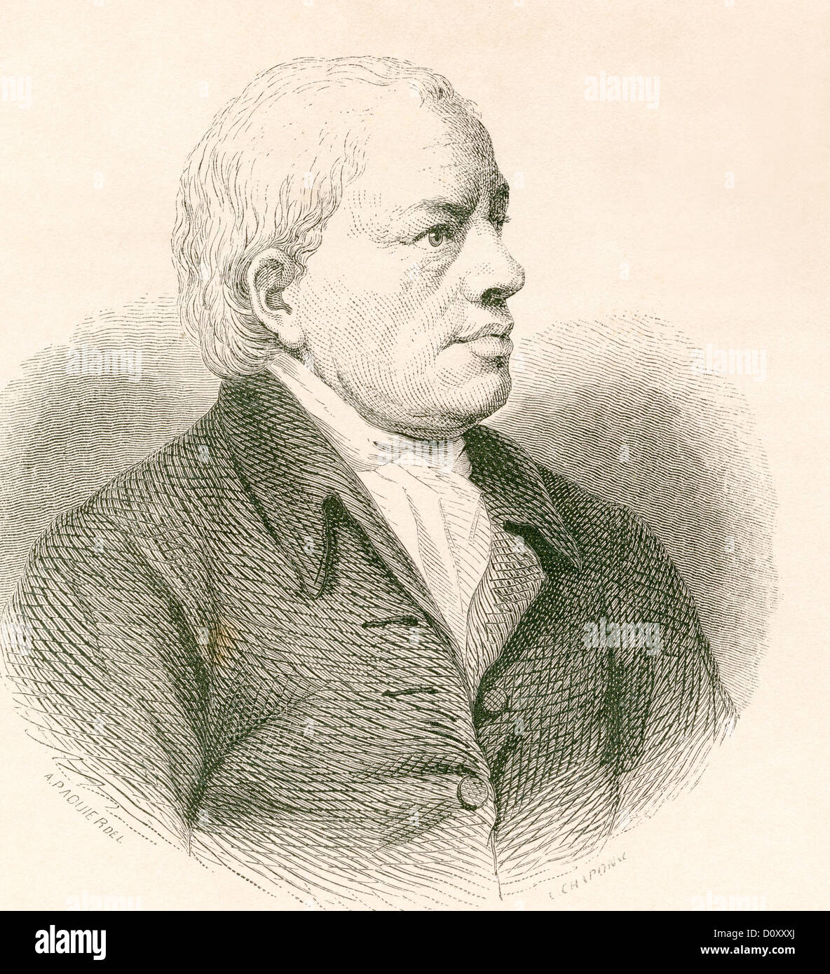 James Barry, 1741-1806. Irische Künstler. Stockfoto