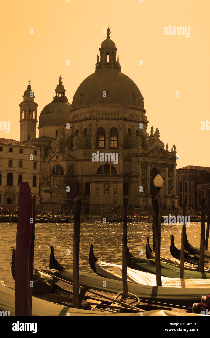 St. Marks Basilica Relief, Venedig, Italien Stockfoto