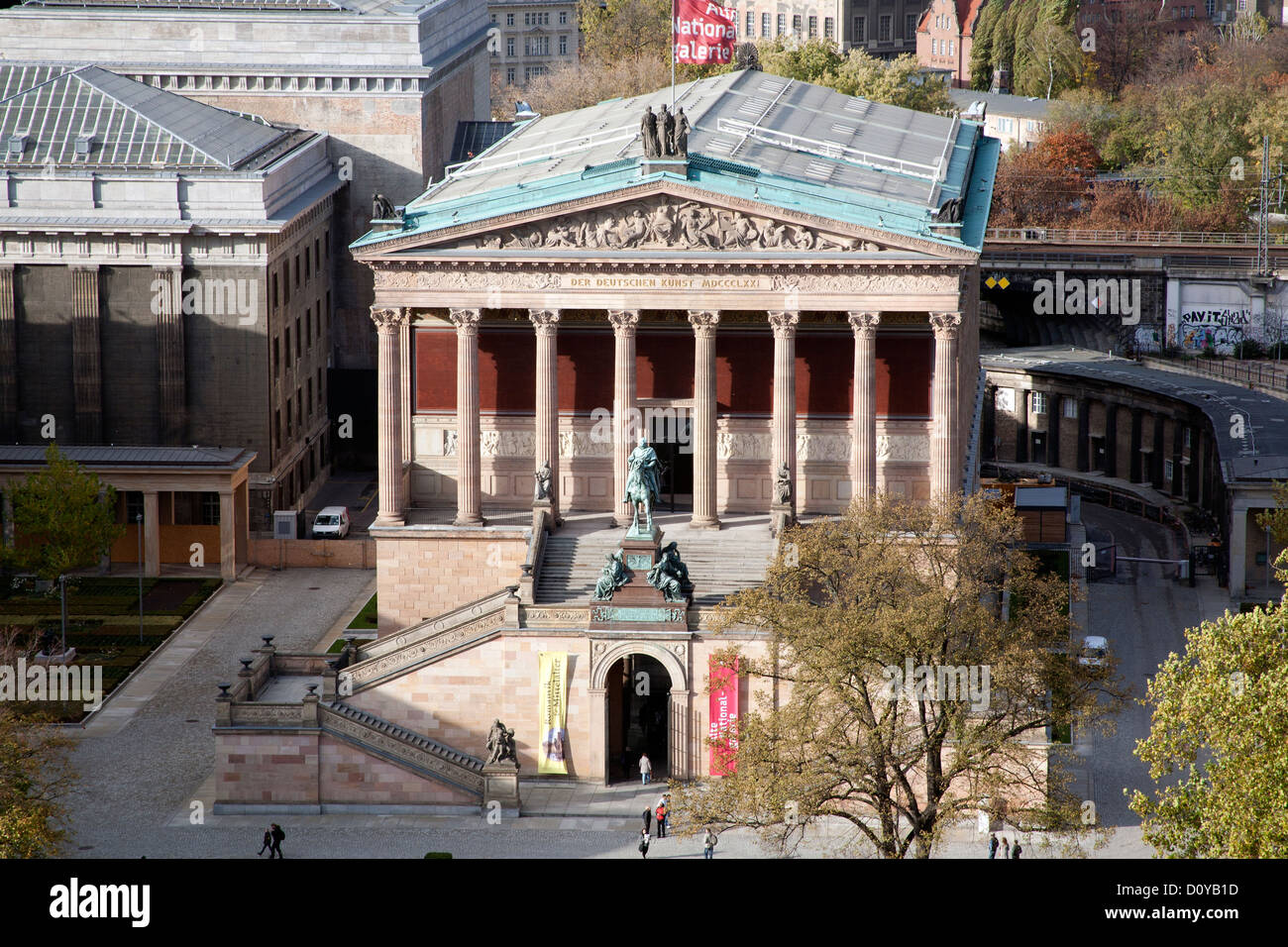 Alte Nationalgalerie Alte Nationalgalerie Berlin Deutschland Stockfoto