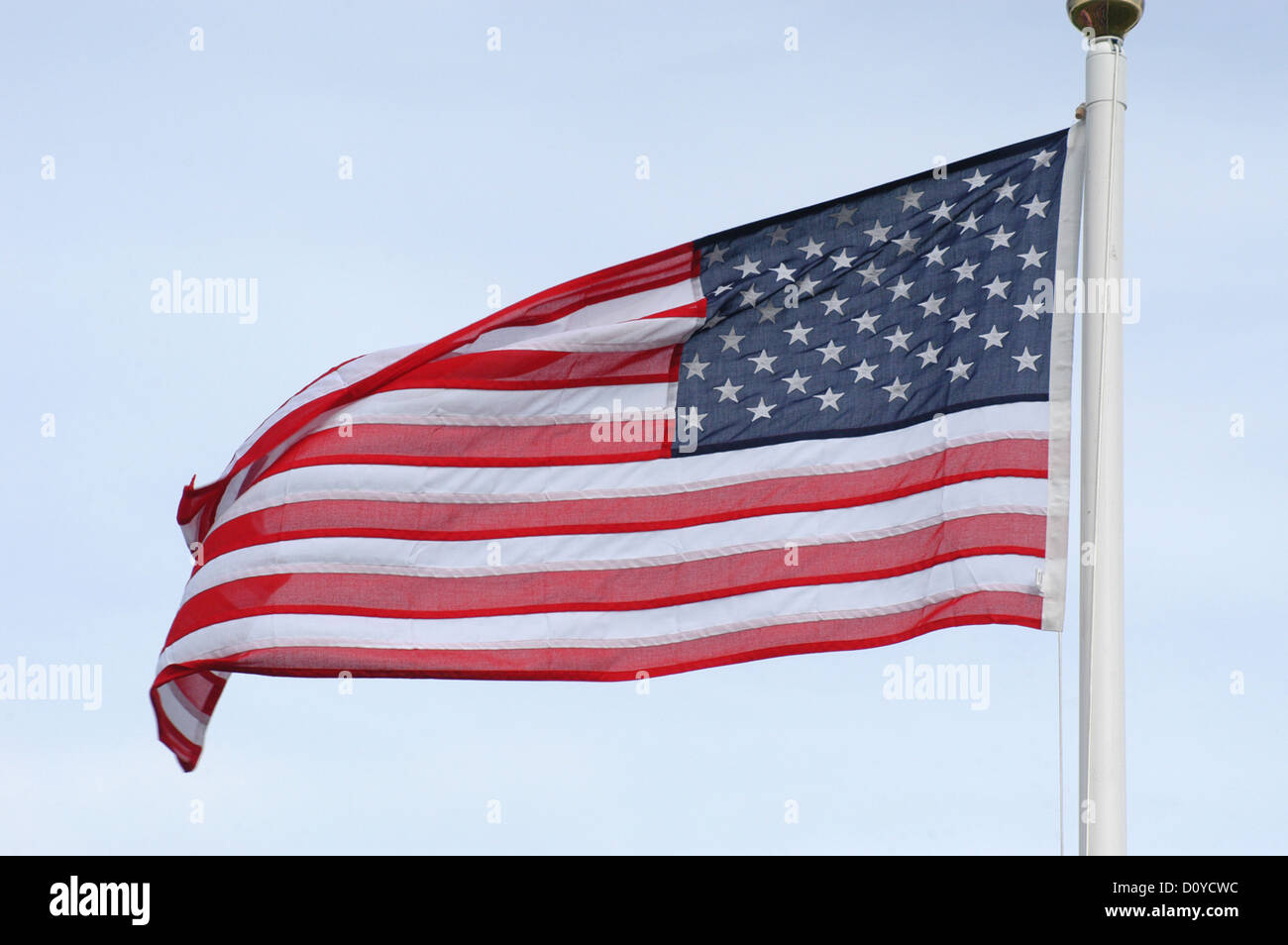 Stars And Stripes Flagge Stockfoto